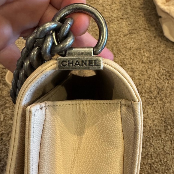 Chic Beige Quilted Chain Bag - Picture 13 of 16